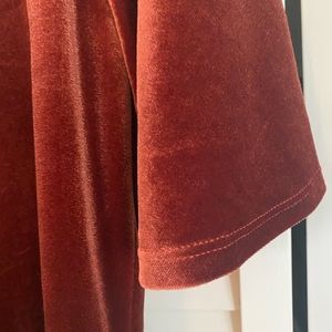 Velvet dress new with tag